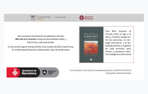 INVITACIÓ presentacio llibre EMOCIONS