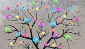 pájaros geocrom
