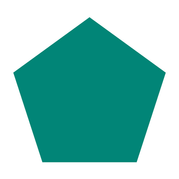 Ejes De Simetria De Un Pentagono